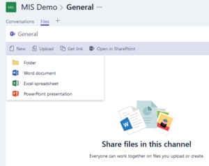 Microsoft teams - use - create files 1.PNG